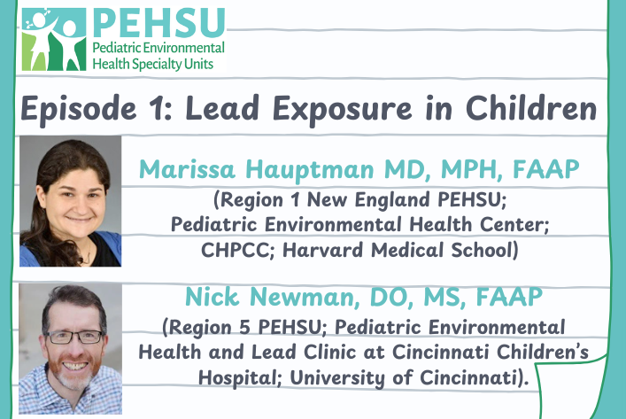 Episode 1: Lead Exposure in Children with Marissa Hauptman MD, MPH, FAAP & Nick Newman, DO, MS, FAAP: